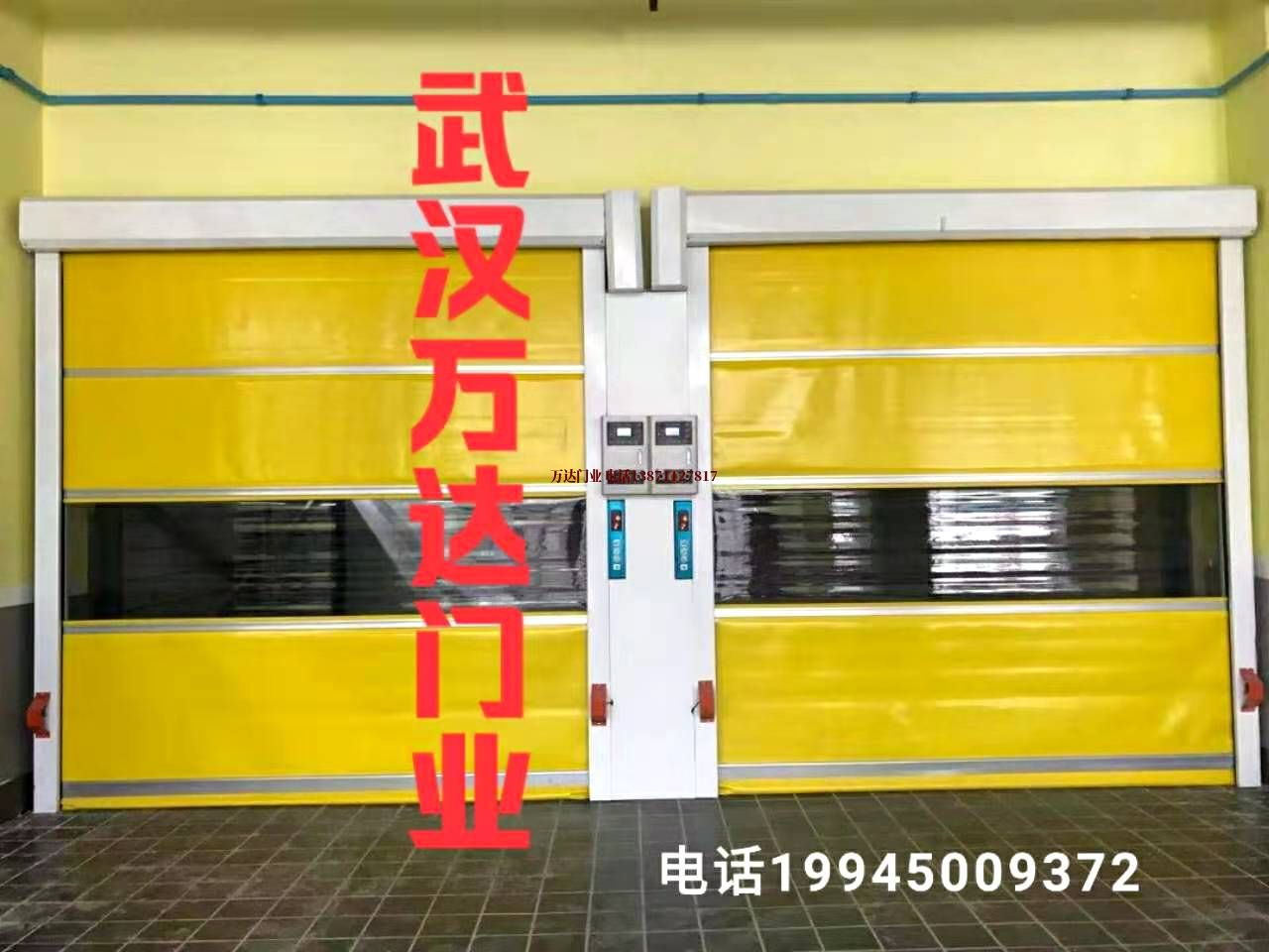 谯城柔性大门